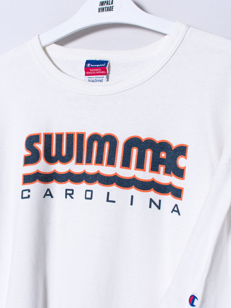 Swim Mac Carolina Champion White Cotton Tee