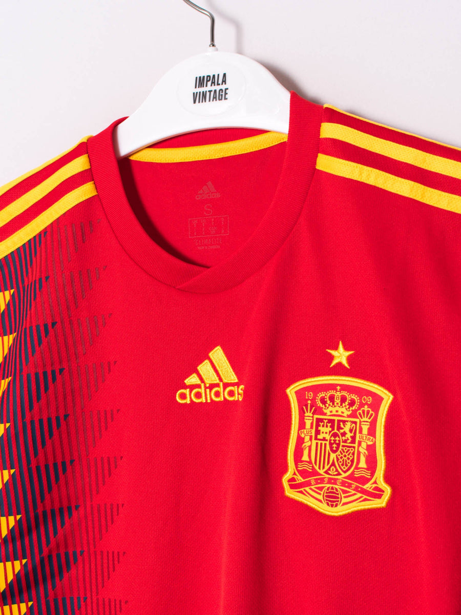 RFEF Adidas Official Football 2018 Home Jersey