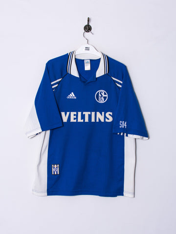 Schalke 04 Adidas Official Football 1998/2000 Home Jersey