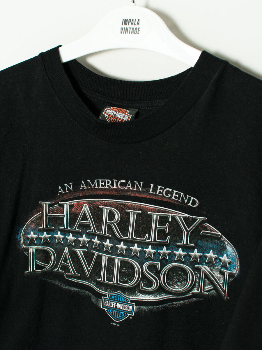 Harley Davidson Black Retro Tee