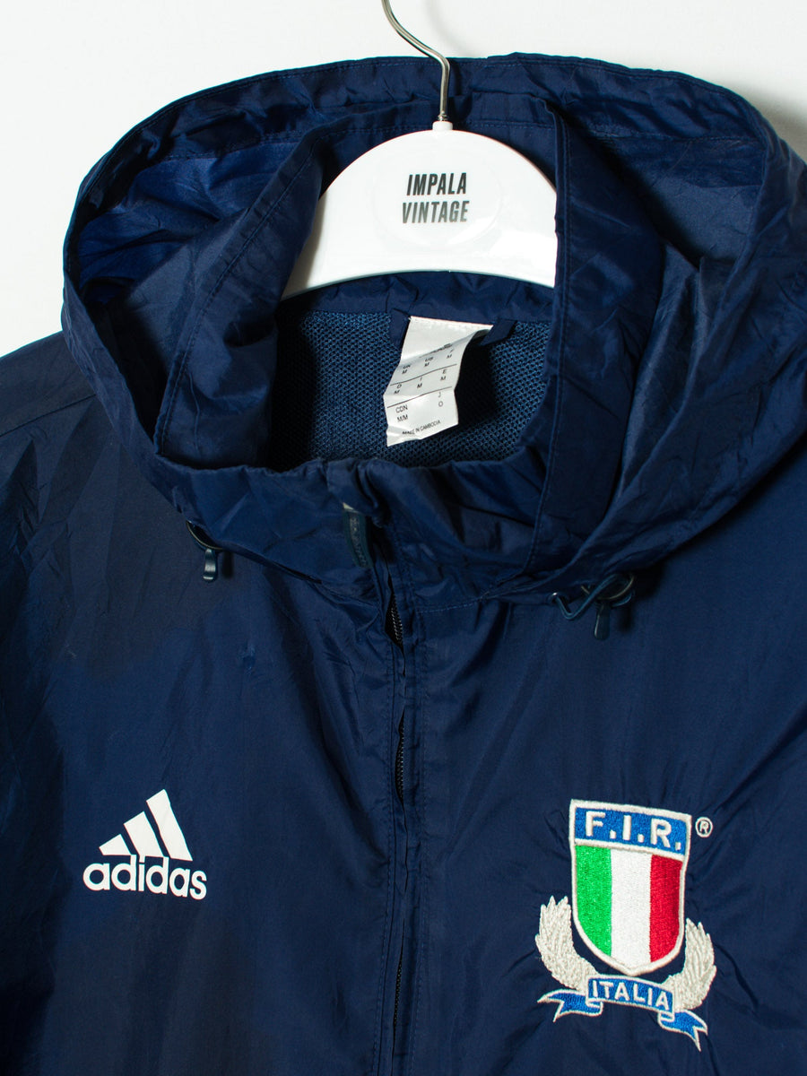 FIR Italy Adidas Official Rugby Light Jacket