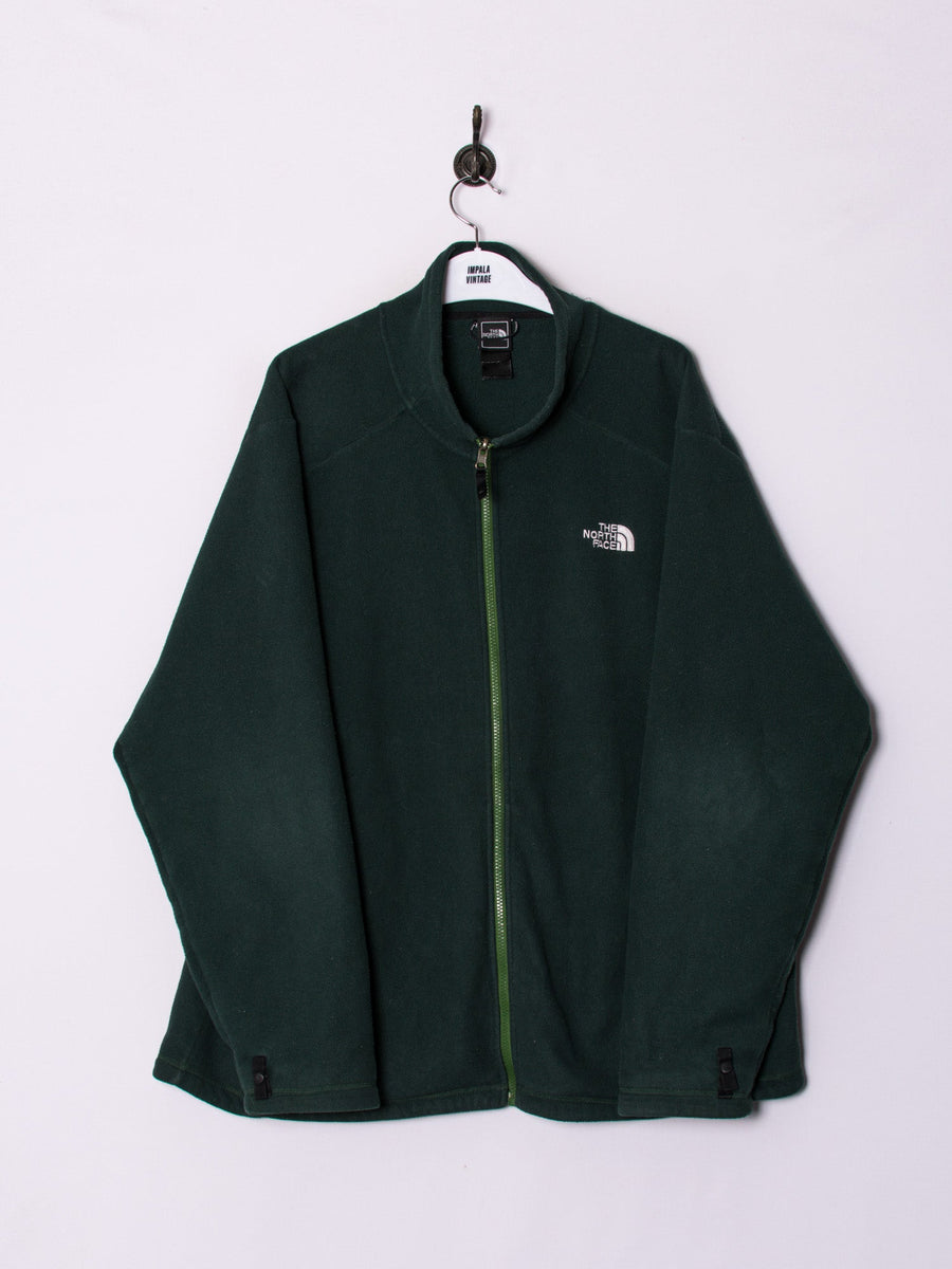 The North Face Green Zipper Fleece