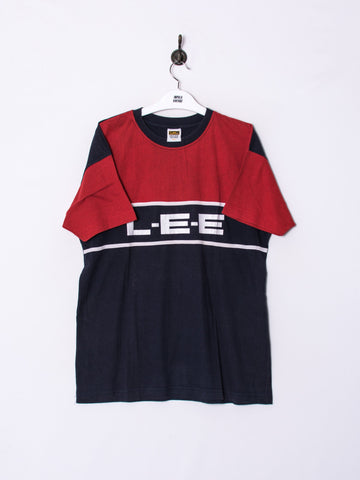 Lee Red & Blue Cotton Tee