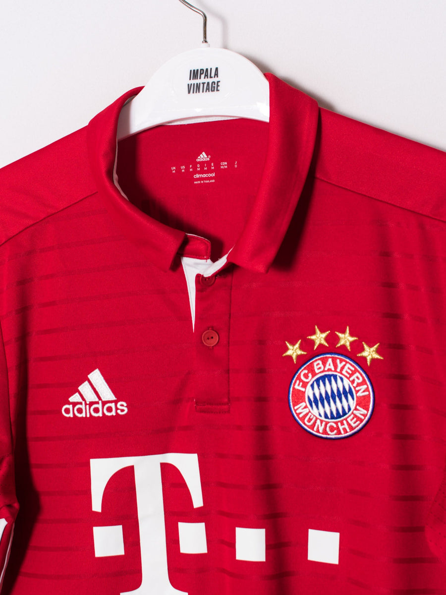 FC Bayern München Adidas Official Football 2016/2017 Home Jersey