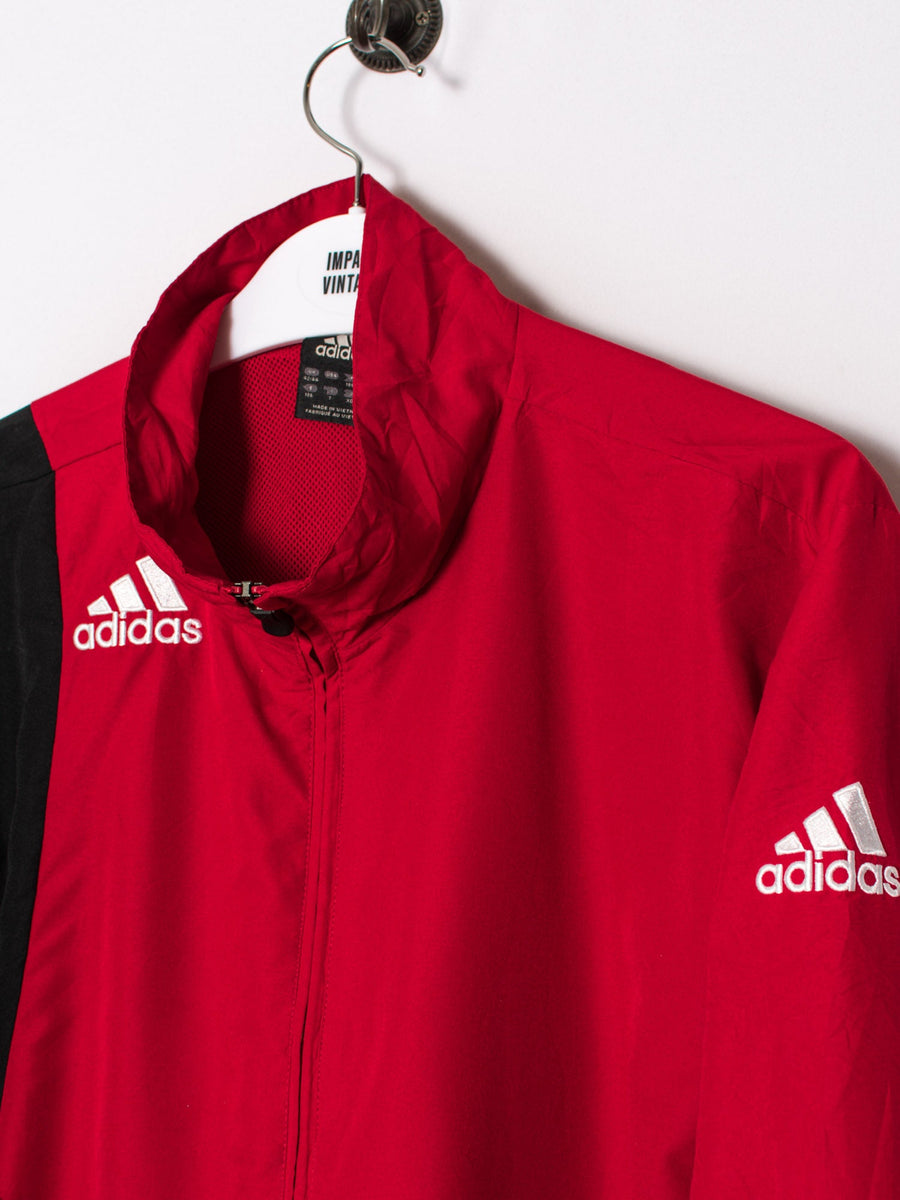 Adidas Red & Black Light Jacket
