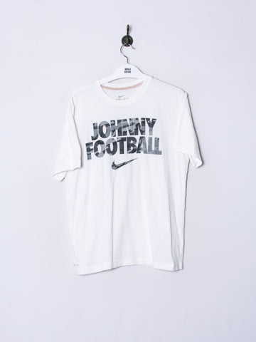 Johnny Football Nike White Cotton Tee