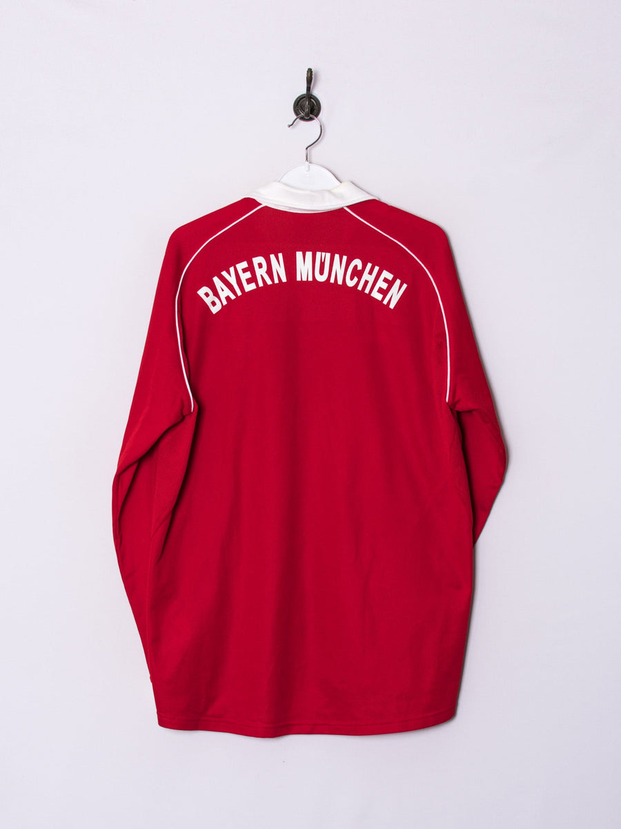 FC Bayer München Adidas Official Football Long Sleeves 05/06 Home Jersey