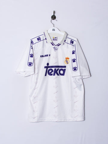Real Madrid Kelme Official Football 95/96 Home Jersey