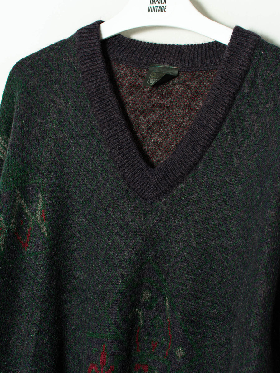 David Wick V-Neck Sweater
