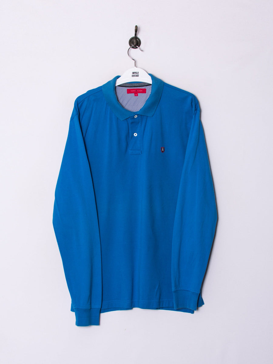 Tommy Hilfiger Blue Long Sleeves Poloshirt