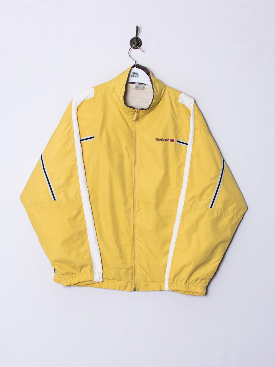 Reebok Yellow Retro Track Jacket