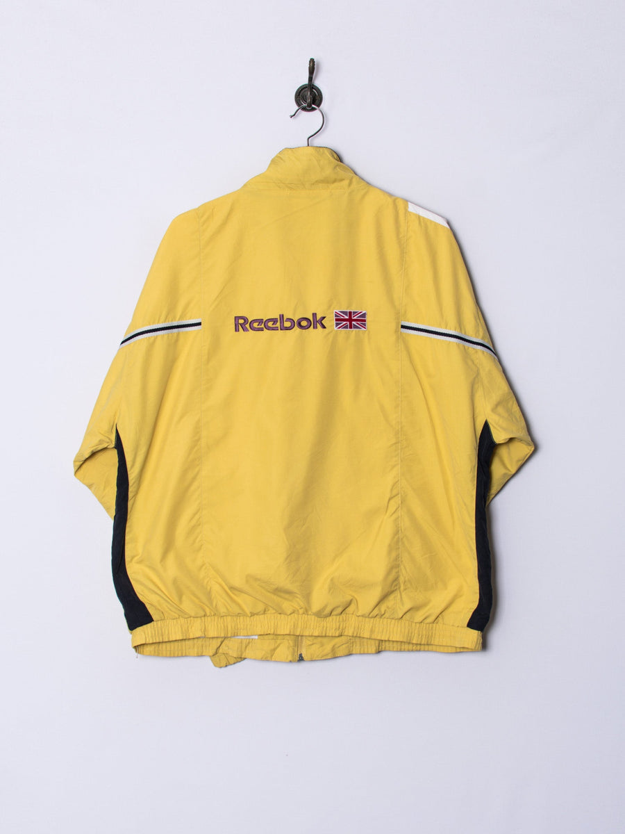 Reebok Yellow Retro Track Jacket