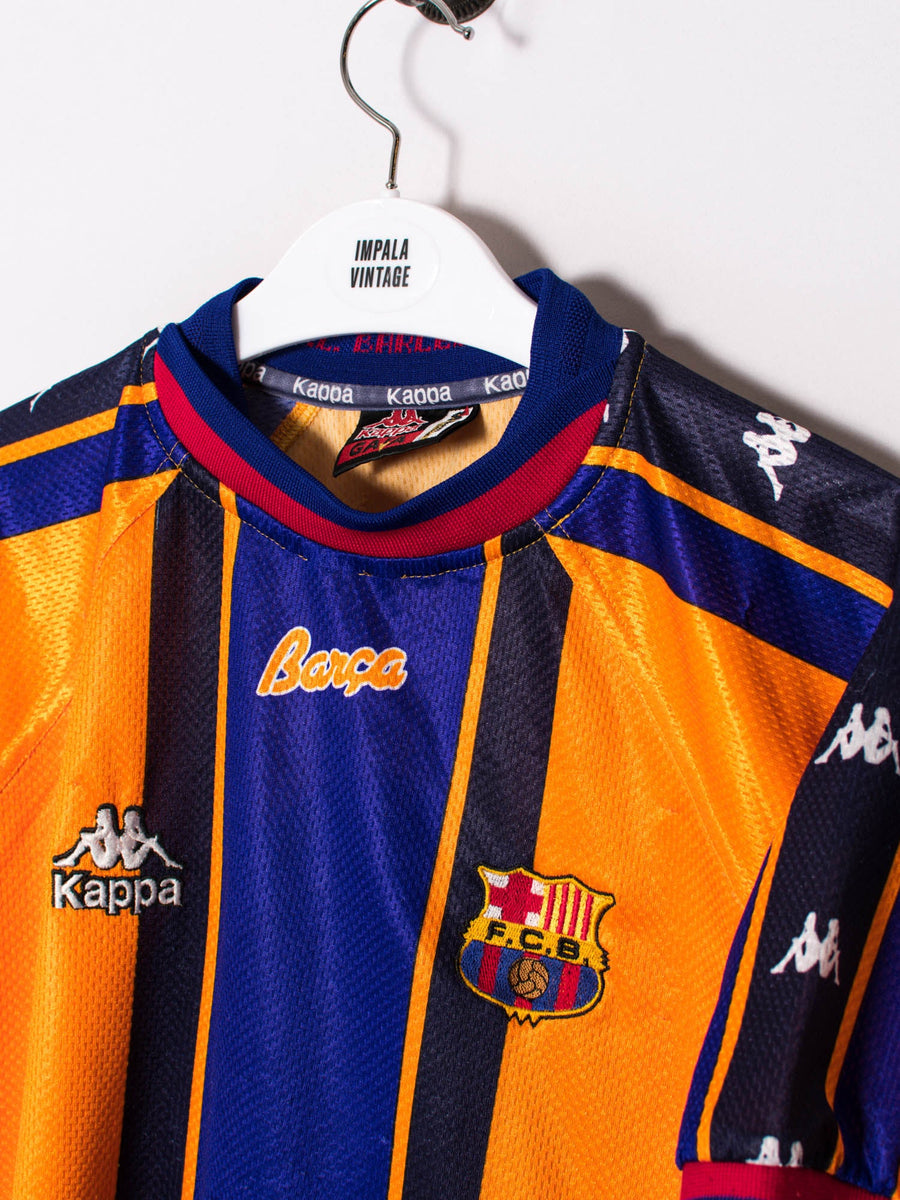 FC Barcelona Kappa Official Football 97/98 Away Jersey