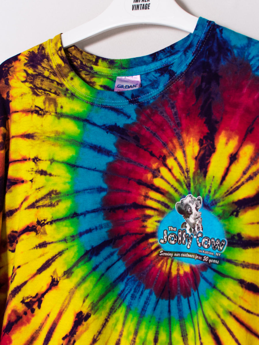 The Jolly Cow Tie Dye Cotton Tee