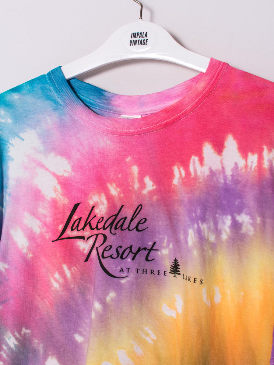Lakedale Resort Tie Dye Cotton Tee