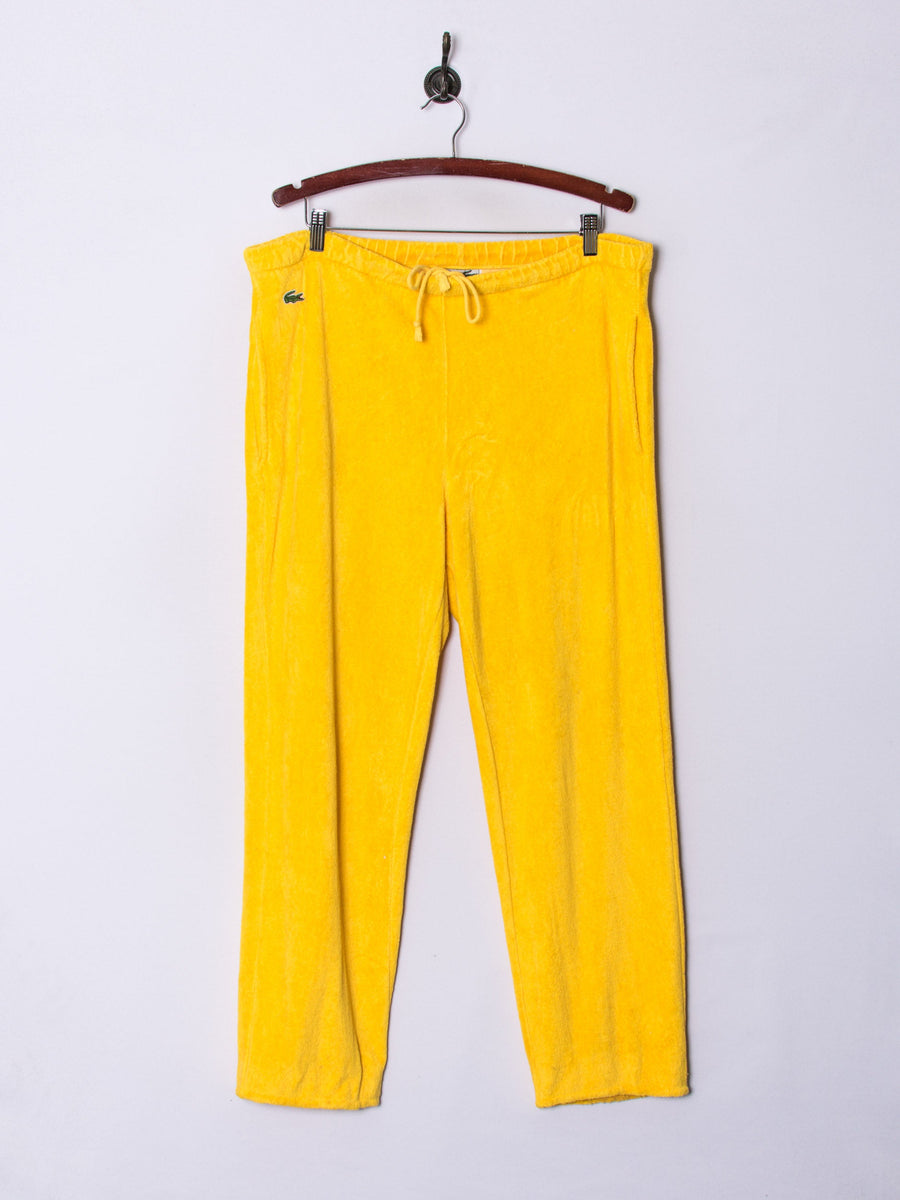Lacoste Yellow Plush Fabric Suit