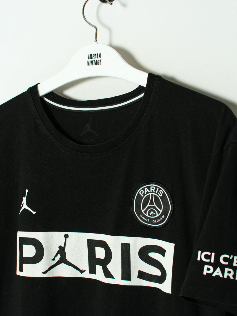 Paris Saint Germain Air Jordan Official Football Cotton tee