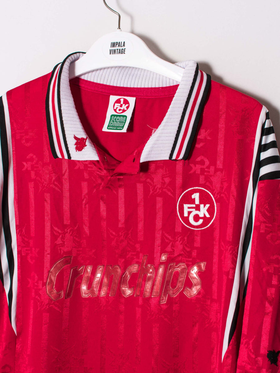 1. FC Kaiserslautern Official Football Merch 96/97 Home Jersey