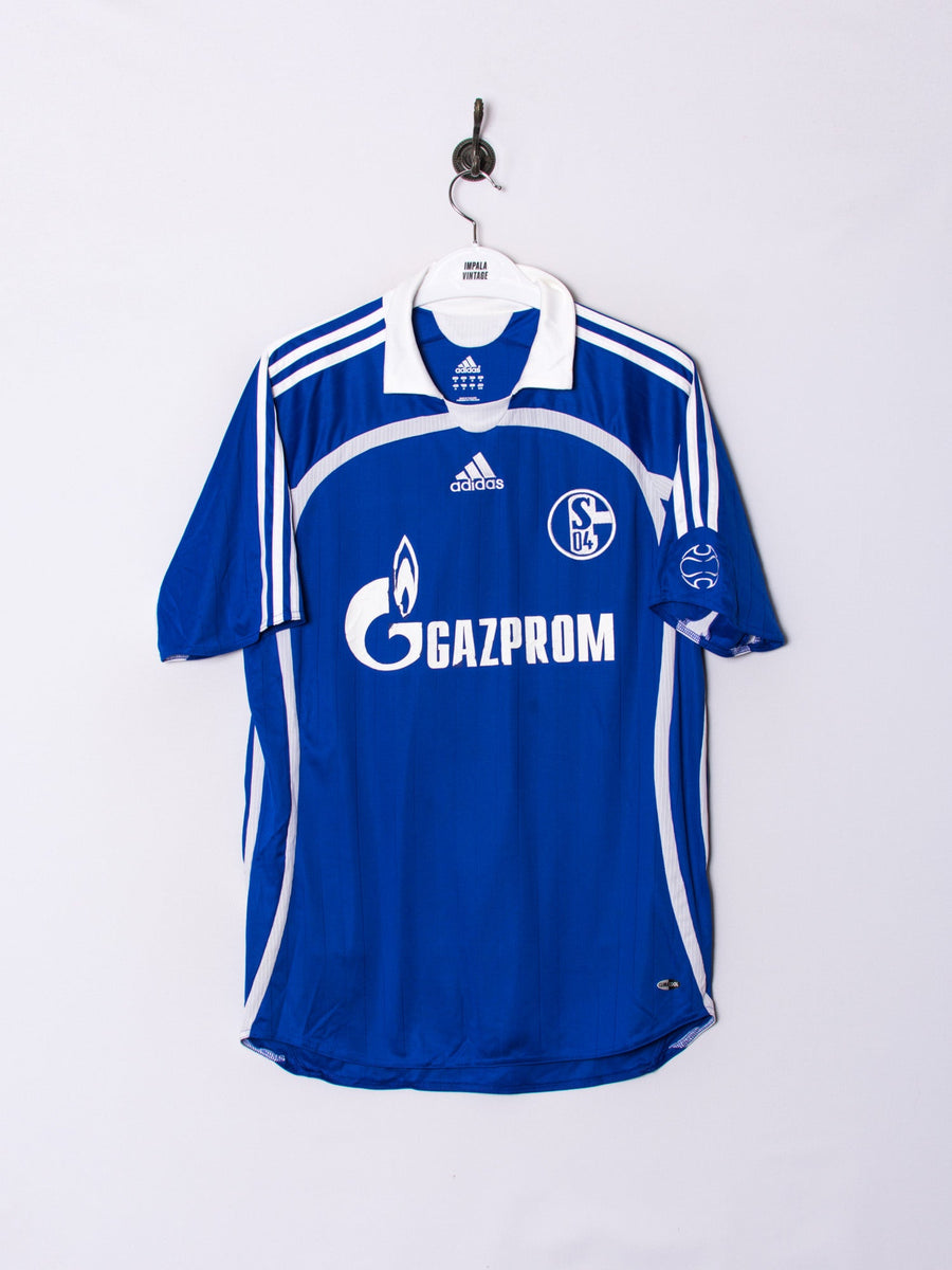 FC Schalke 04 Adidas Official Football 07/08 Home Jersey