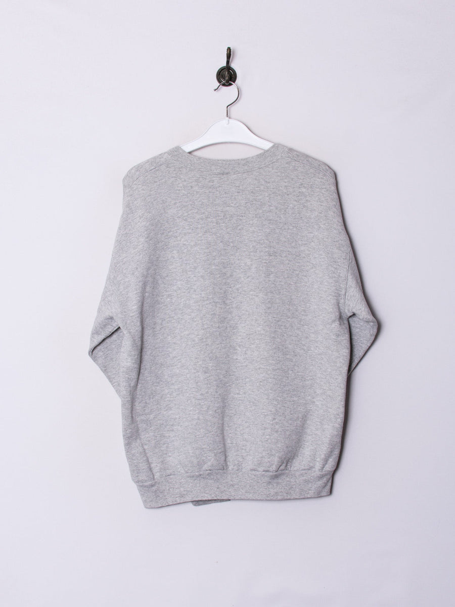 Screen Grey V-Neck Sweatshirt