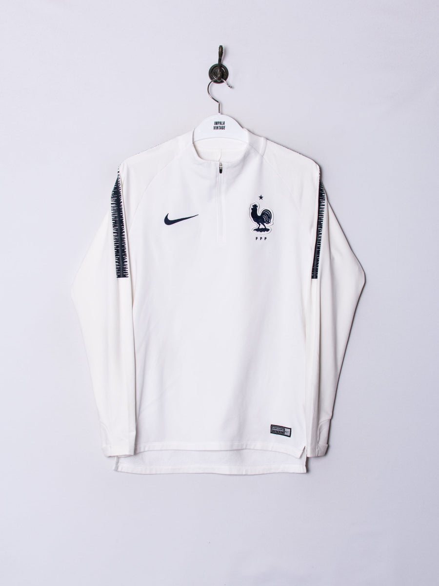 Fédération Française de Football Nike Official Fooball 1/3 Zipper Sweatshirt