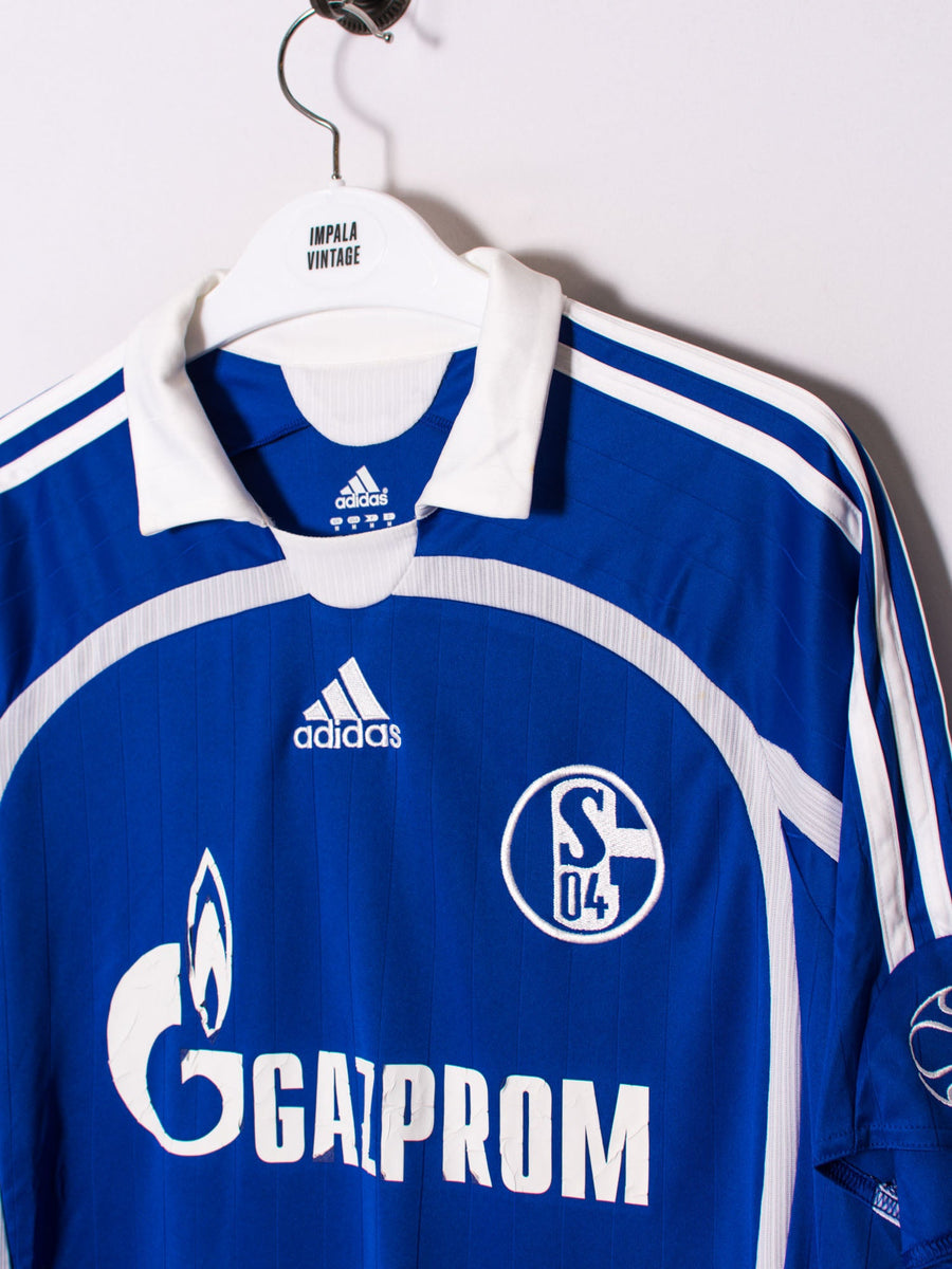 FC Schalke 04 Adidas Official Football 07/08 Home Jersey