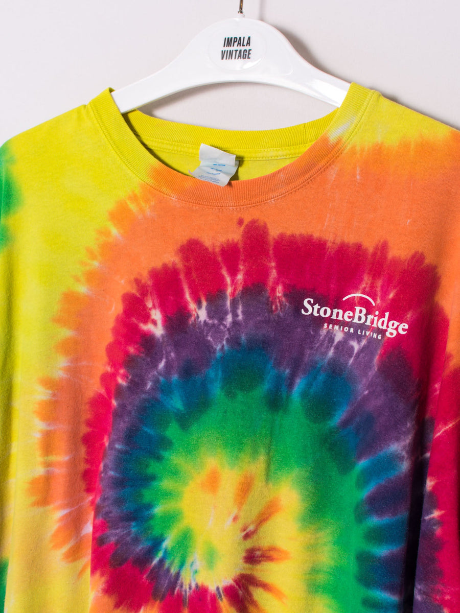 Stone Bridge Tie Dye Cotton Tee