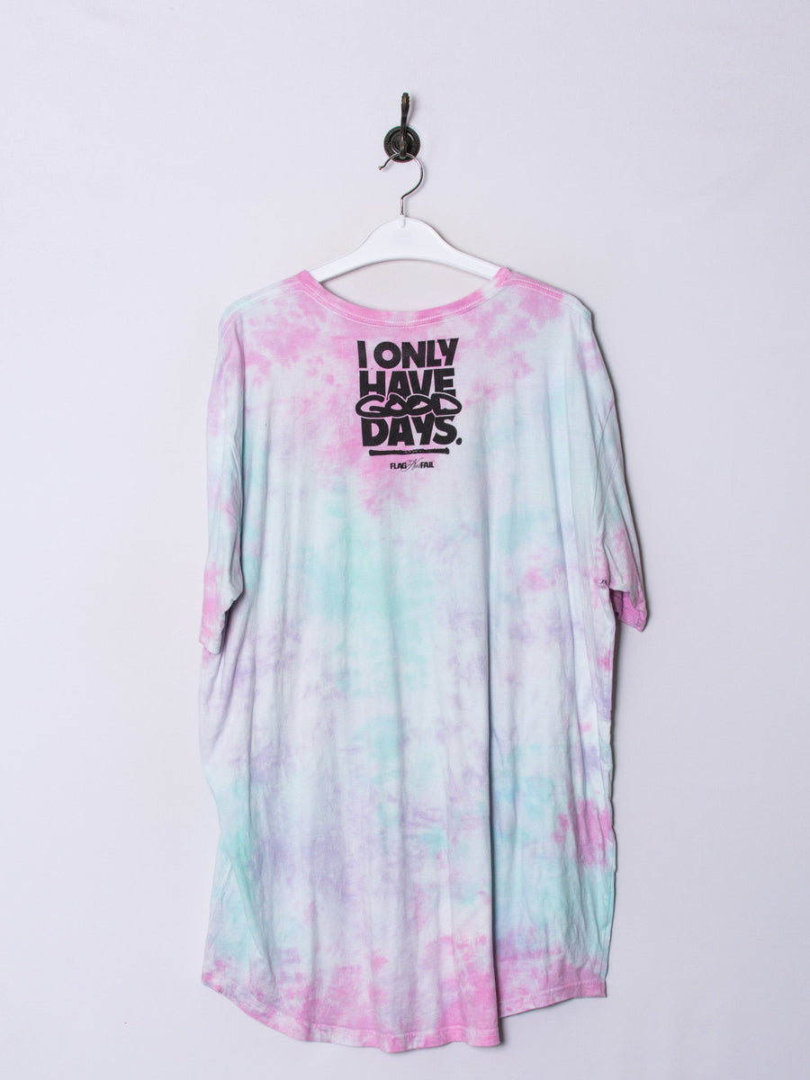 Have Good Days Cotton Tie Dye Tee