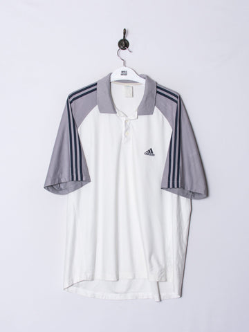 Adidas White Poloshirt