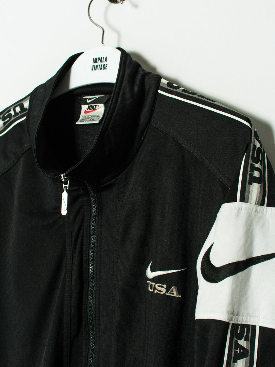 Nike USA Black Track Jacket