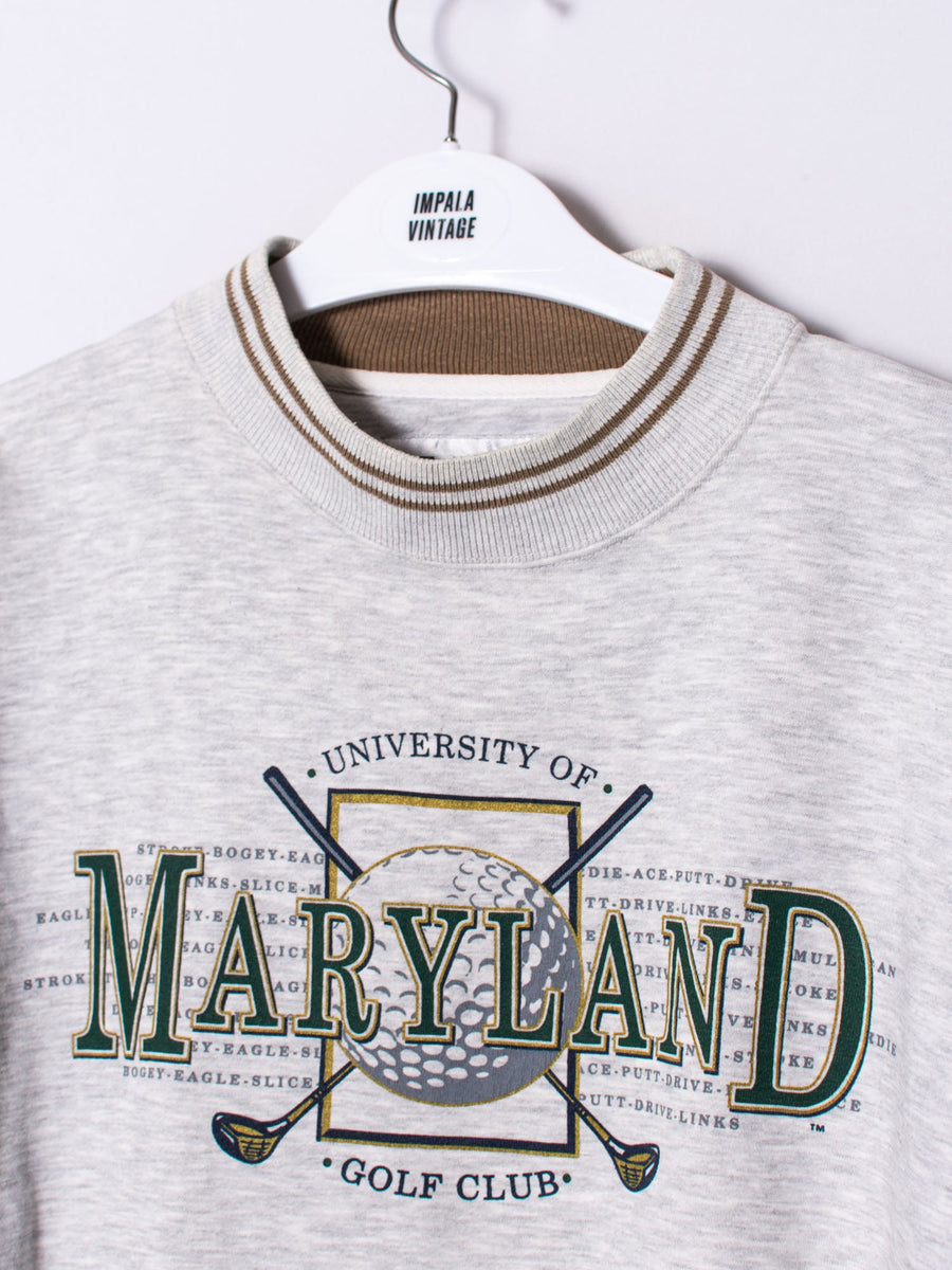 Maryland University Retro Sweatshirt