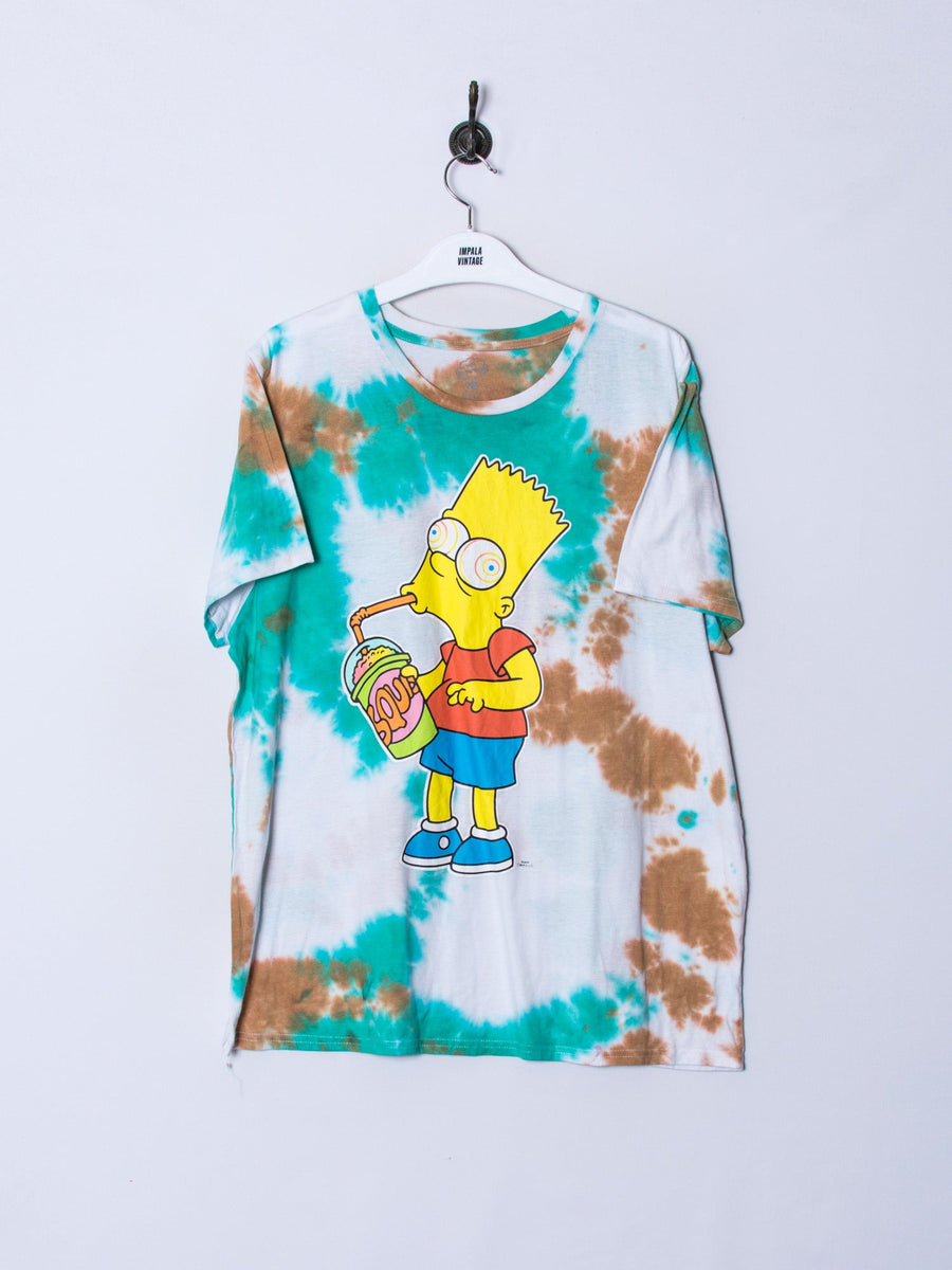 The Simpsons Bart Tie Dye Cotton Tee