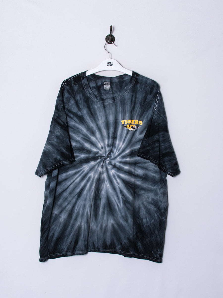 Tigers Gildan Tie Dye Cotton Tee