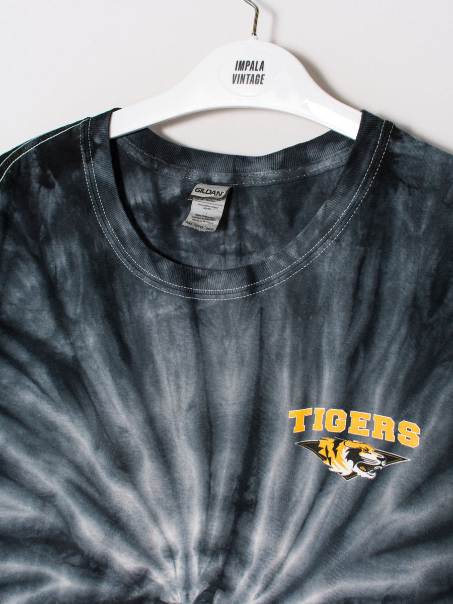 Tigers Gildan Tie Dye Cotton Tee