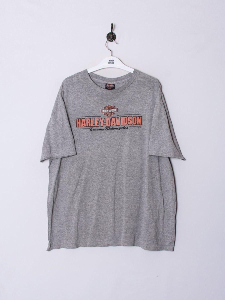 Harley Davidson Grey Cotton Tee