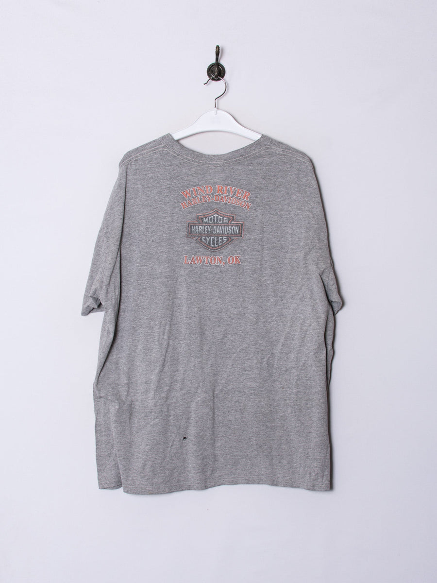 Harley Davidson Grey Cotton Tee