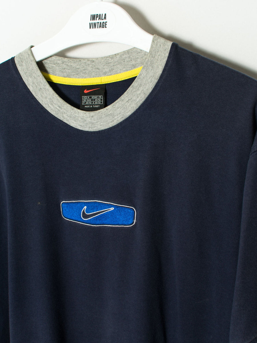 Nike Navy Blue Cotton Tee