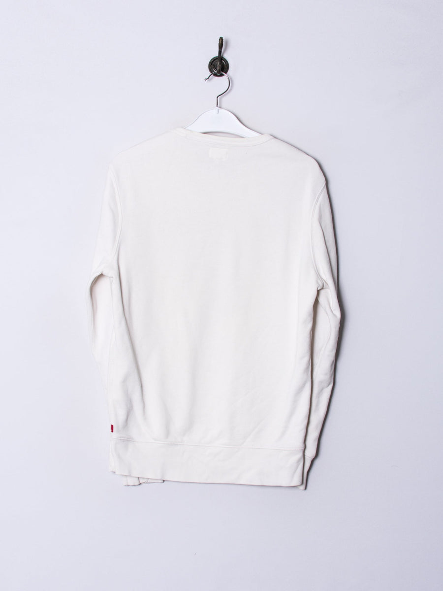 Levi's Joe Cool White Sweatshirt