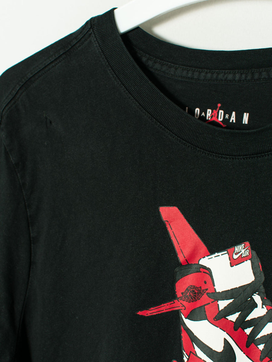 Air Jordan Black Cotton Tee