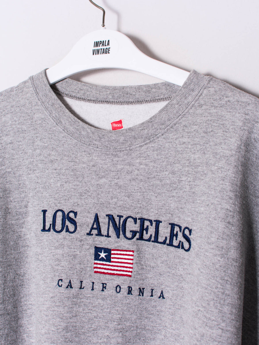 Hanes Los Angeles Grey Sweatshirt