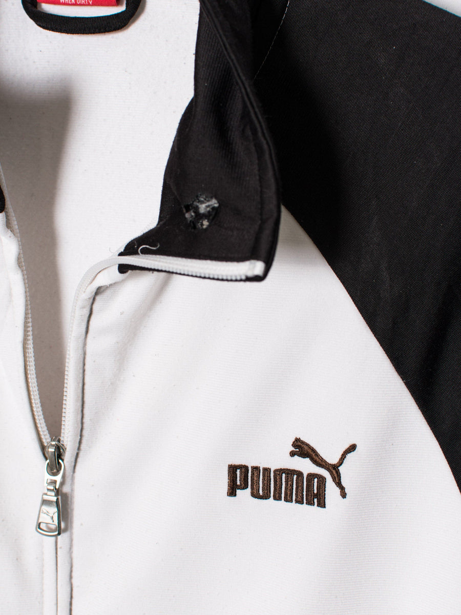 Puma Black Sleeves Track Jacket