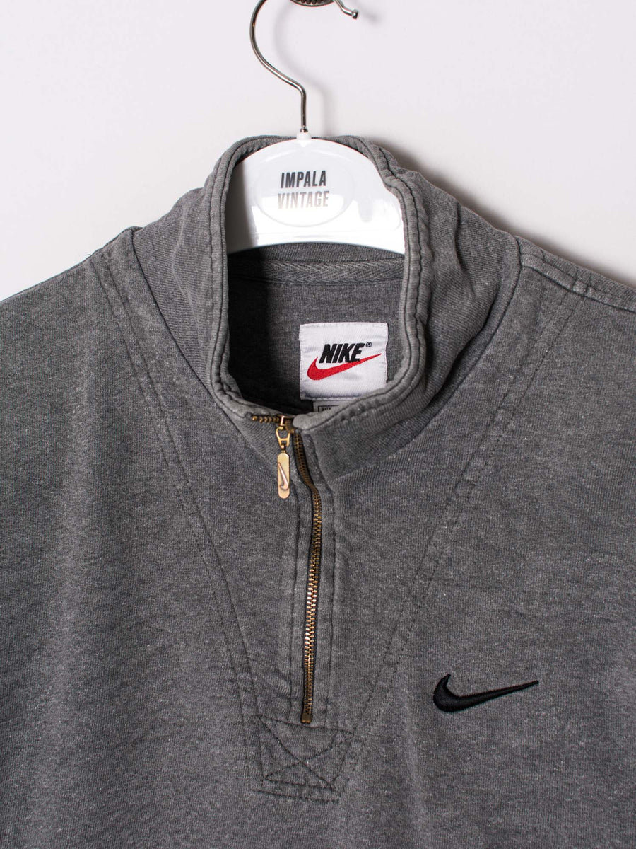 Nike Grey I 1/3 Zipper Sweatshirt