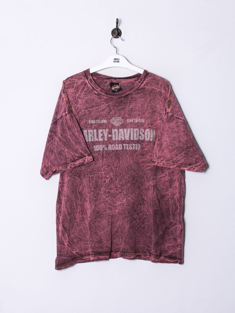 Harley Davidson Tie Dye Cotton Tee