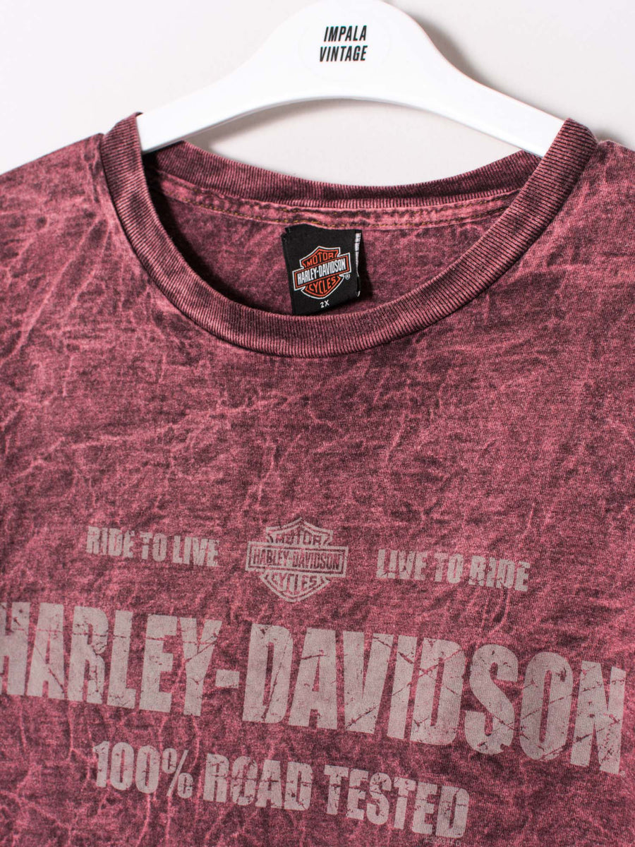 Harley Davidson Tie Dye Cotton Tee