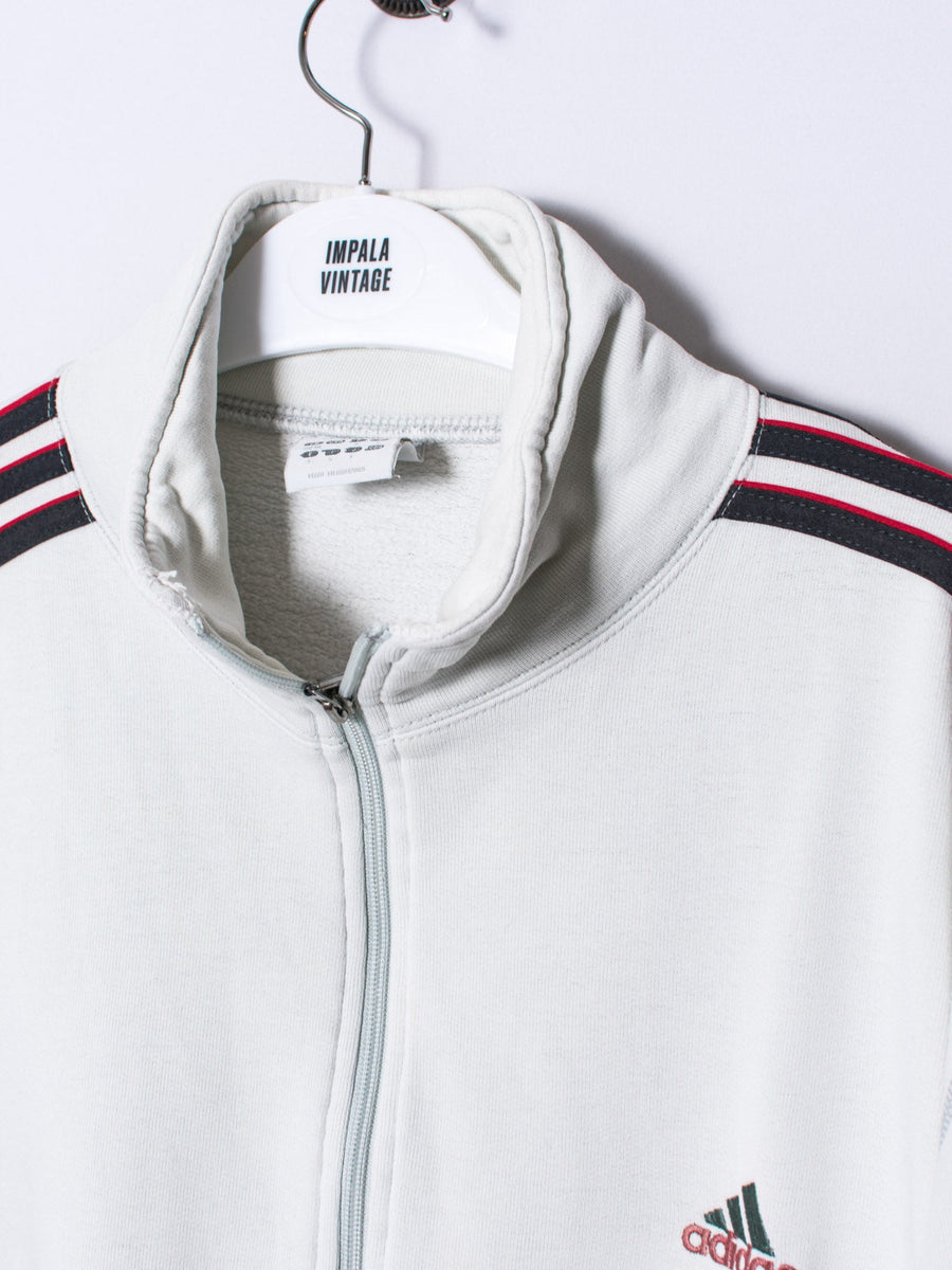 Adidas White Track Jacket