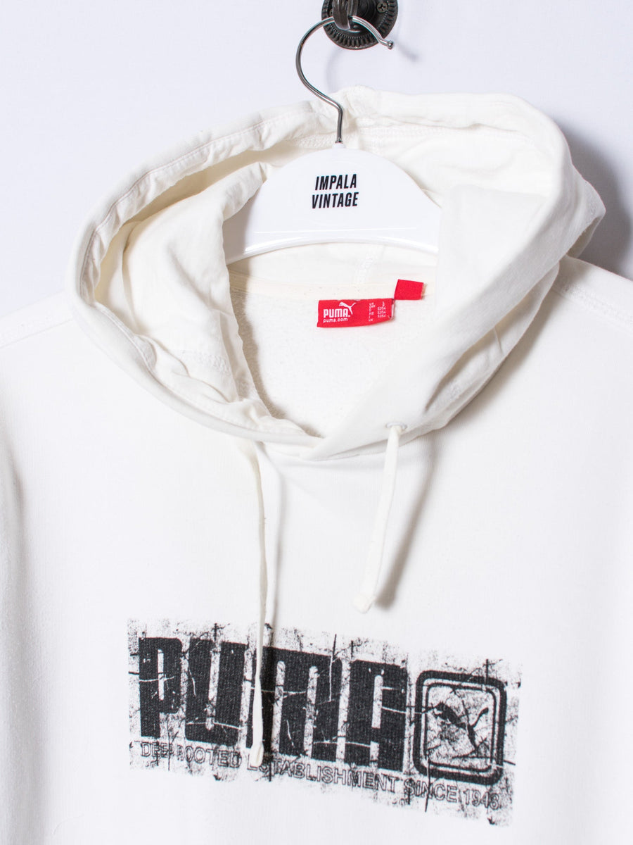 Puma White Hoodie