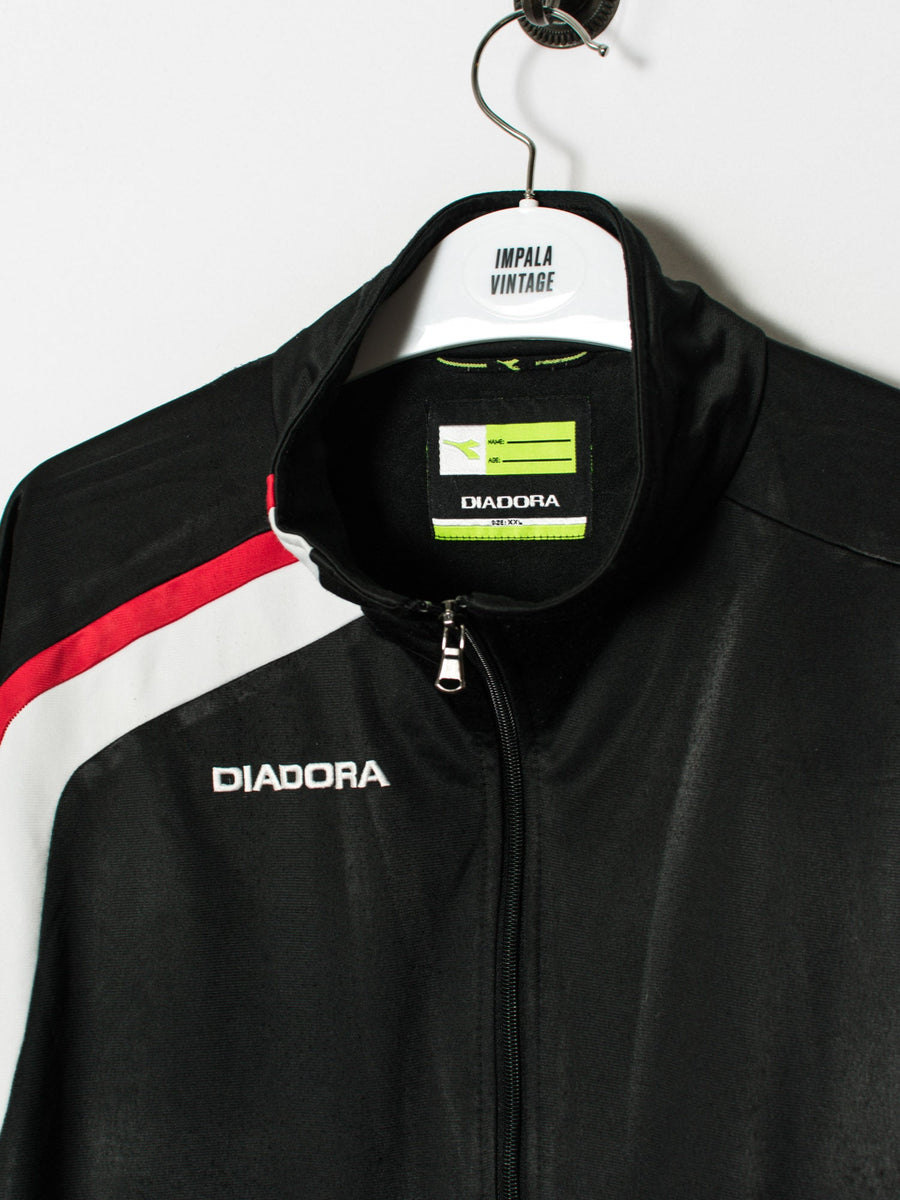 Diadora Black Track Jacket