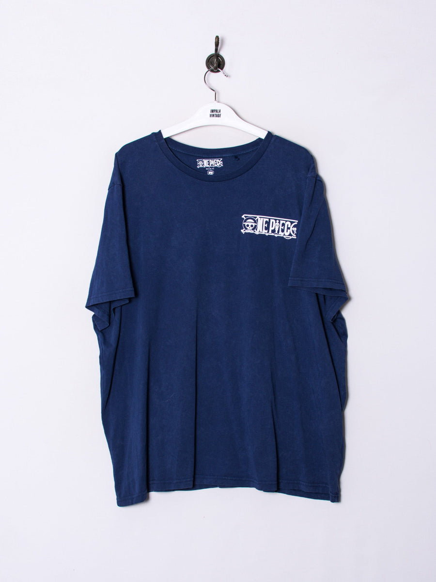 One Piece Navy Blue Cotton Tee