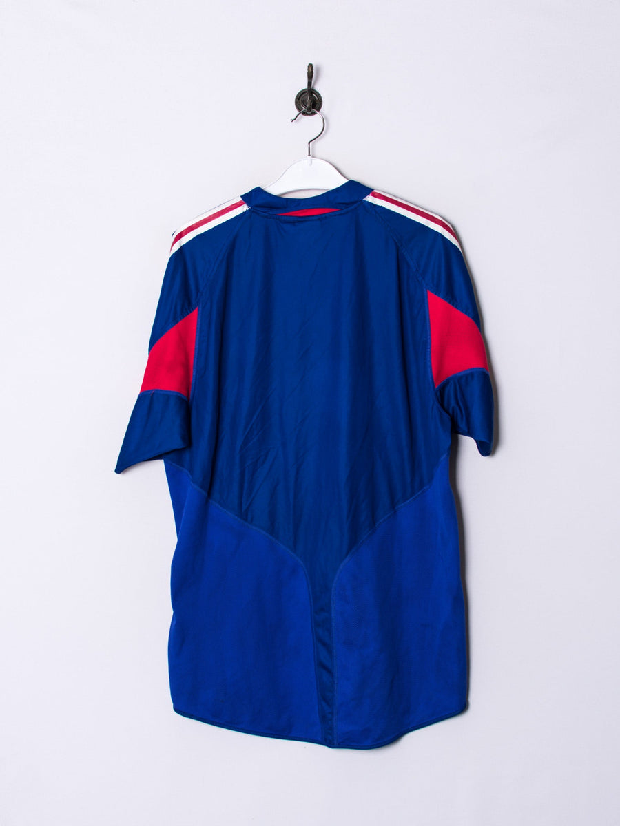 French Football Federation Adidas Official 2004 Home Jersey