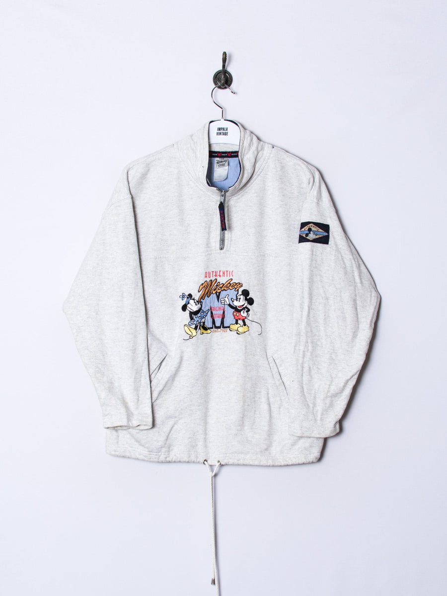 The Disney Store Retro 1/3 Zipper Sweatshirt